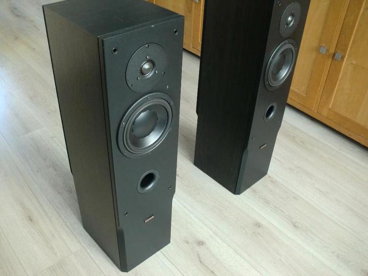 Dynaudio Audience 60 onderhoud gehad. Te beluisteren., Audio, Tv en Foto, Luidsprekers, Zo goed als nieuw, Front, Rear of Stereo speakers