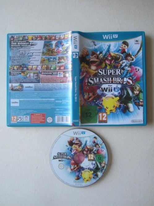 Super Smash Bros Nintendo Wii U, Spelcomputers en Games, Games | Nintendo Wii U, Zo goed als nieuw, Vechten, 3 spelers of meer