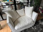 Te koop twee crème grote zitstoelen van Rivièra Maison, Huis en Inrichting, Banken | Sofa's en Chaises Longues, Ophalen, Zo goed als nieuw