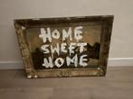 Ouderwets Schilderij Home Sweet Home, Ophalen of Verzenden