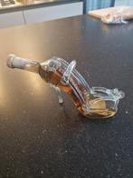 Glazen Schoen Fles met Likeur, Antiek en Kunst, Ophalen