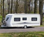 caravan Hobby Excellent 560 CFE, Caravans en Kamperen, 5 tot 6 meter, Particulier, Rondzit, Lengtebed