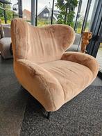 Fauteuil BEER bunny stof loveseat, Ophalen of Verzenden, Nieuw, 75 tot 100 cm, Stof