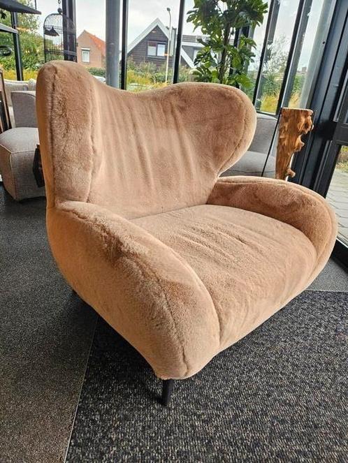 Fauteuil BEER bunny stof loveseat, Huis en Inrichting, Fauteuils, Nieuw, Stof, 75 tot 100 cm, Ophalen of Verzenden