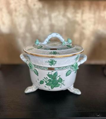 Herend Apponyi Groen Koekjespot beschikbaar voor biedingen