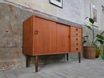 Deens Design Dressoir Teak | Jaren 60 Lage Kast Lowboard 2