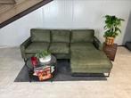 GRATIS LEVERING Loungebank Groen 250x175 GEREINIGD, Huis en Inrichting, Banken | Bankstellen, 250 tot 300 cm, Stof, Hoekbank, Ophalen of Verzenden