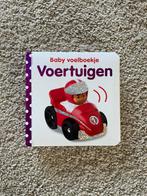 Baby voelboekje Voertuigen, Ophalen of Verzenden, Uitklap-, Voel- of Ontdekboek, Zo goed als nieuw