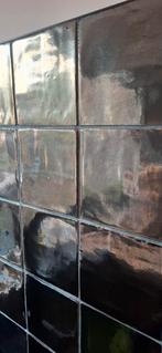 Gouden wandtegels 13x13 cm, Doe-het-zelf en Verbouw, Tegels, Ophalen, Nieuw, Minder dan 20 cm, Minder dan 20 cm