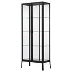 **Gezocht** Glazen plankjes IKEA MILSBO, Huis en Inrichting, Kasten | Vitrinekasten, Zo goed als nieuw, Minder dan 100 cm, 25 tot 50 cm