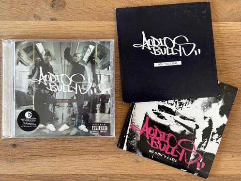 AUDIO BULLYS - Ego war + 2 singles ( 3 CDs ), Cd's en Dvd's, Cd's | Dance en House, Zo goed als nieuw, Overige genres, Verzenden