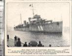 Marine 1929, torpedojager kortenaer terug van curacao, Verzenden, Marine, Nederland, Foto of Poster