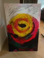 Schilderij, zelfgemaakte, bloem, Antiek en Kunst, Kunst | Schilderijen | Modern, Ophalen