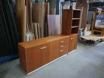 Lande wand meubel / kastenwand van houtfineer ( directie ), Huis en Inrichting, Postbus, Gebruikt, Lande design, Ophalen of Verzenden