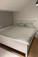 Like-New IKEA Double Bed 160x200 Complete Set – €1,000 Value, Ophalen, Wit, Tweepersoons, Zo goed als nieuw