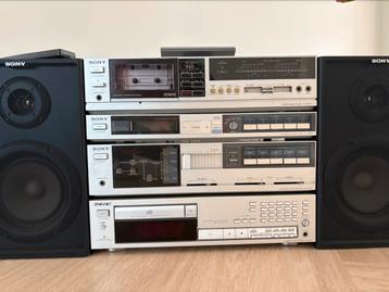 Sony vintage stereo-set losse componenten beschikbaar voor biedingen
