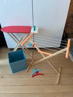 Houten strijkplank en wasrek, Ophalen, Zo goed als nieuw, Hout
