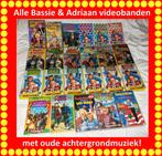 Bassie en Adriaan videobanden met oude achtergrondmuziek, Alle leeftijden, Ophalen of Verzenden, Kinderprogramma's en -films, Overige typen