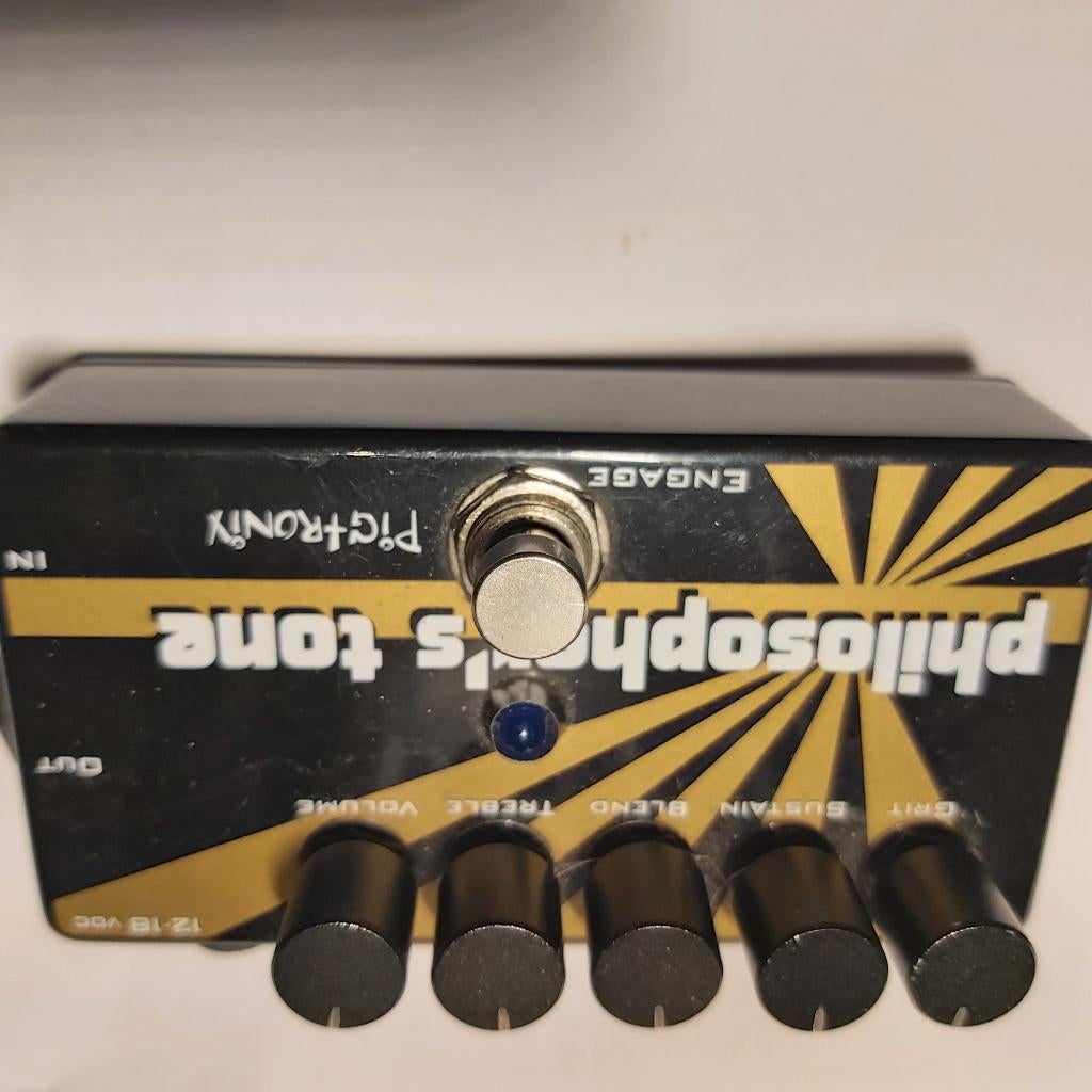 Te koop, Philosophere's tone effect pedaal, Ophalen of Verzenden, Zo goed als nieuw, Distortion, Overdrive of Fuzz