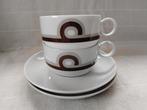 2 Kop & Schotels Rosenthal Studio -Line, Huis en Inrichting, Keuken | Servies, Verzenden, Zo goed als nieuw, Overige stijlen, Kop(pen) en/of Schotel(s)