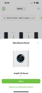 Los & sets Ubiquiti AmpliFi HD Router & Mesh Points UNLOCKED, Ophalen of Verzenden, A, A, A