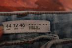 denim en co lichtblauwe jeans mt 44 stretch, Kleding | Dames, Spijkerbroeken en Jeans, Blauw, Ophalen of Verzenden, Zo goed als nieuw