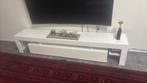 Witte TV meubel met lades, Ophalen, Kunststof, Gebruikt, 150 tot 200 cm