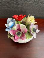 Bloemen kandelaar, porseleinen, Antiek en Kunst, Ophalen of Verzenden