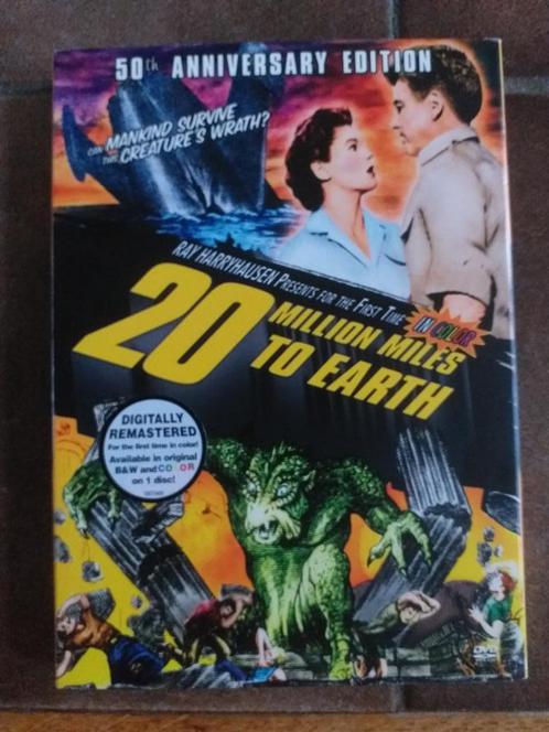 20 Million Miles to Earth 50th Anniversary Ed. Regio 1 Dvd, Cd's en Dvd's, Dvd's | Science Fiction en Fantasy, Zo goed als nieuw