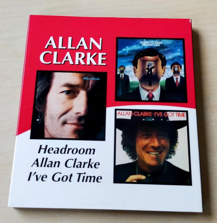 Allan Clarke - Headroom/Allan Clarke/I've Got Time 2CD, Cd's en Dvd's, Cd's | Rock, Zo goed als nieuw, Poprock, Ophalen of Verzenden