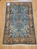 Vintage handgeknoopt perzisch tapijt ghom 158x100, Info@SlatsAntiek.nl, 100 tot 150 cm, Perzisch, Ophalen of Verzenden