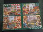 Falcon 4x1000 puzzel, Ophalen of Verzenden, 500 t/m 1500 stukjes, Zo goed als nieuw