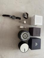 Horloges te koop! O.A diesel, tommy hilfiger, joop!,, Sieraden, Tassen en Uiterlijk, Horloges | Heren, Overige merken, Staal, Polshorloge