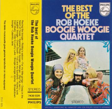 ROB HOEKE BOOGIE WOOGIE QUARTET - THE BEST OF (CASSETTEBANDJ beschikbaar voor biedingen