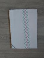 Vintage katoenen tafelkleed 135 x 160 cm, Ophalen of Verzenden, Zo goed als nieuw, Rechthoek, Binnen