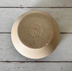 Digoin Sarreguemines grès kom beslagkom zandkleurig, Ophalen of Verzenden