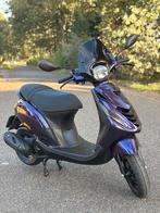 ✅ Zeer Nette Piaggio Zip Sp Brom 2017 4T (8300KM) PURPLE! ✅, Fietsen en Brommers, Scooters | Piaggio, Zip, Ophalen of Verzenden
