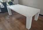 Witte hoogglans eettafel, 2.20m (L)x 1.10m (B), Ophalen