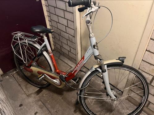 Damesfiets gazelle orange met versnellingen, Fietsen en Brommers, Fietsen | Dames | Damesfietsen, Gebruikt, Gazelle, Versnellingen