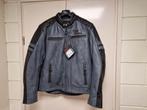 Rusty stitches yari motorjas maat L grey/black, Motoren, Kleding | Motorkleding, Ophalen of Verzenden, Nieuw met kaartje, Jas | leer