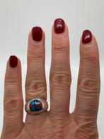 J437 Prachtige zilveren ring Navajo maat 17,25, Sieraden, Tassen en Uiterlijk, Ringen, 17 tot 18, Ophalen of Verzenden, Dame, Zilver