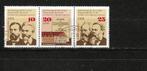 DDR 2050-2052, Verzenden, DDR, Gestempeld