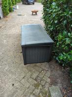 Kunststof opbergbox voor tuin of terras – stevig & ruim, Ophalen, Gebruikt
