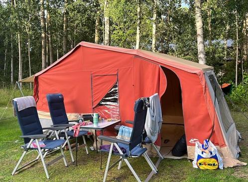 Vouwwagen Malawi 1,0 met voortent en achtertent (4 personen), Caravans en Kamperen, Vouwwagens, Cabanon, tot en met 4, Overige kleuren