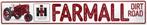 IH Farmall Dirt Road Die Cut. metalen straat naam bord 15 x, Ophalen of Verzenden, Nieuw, Reclamebord