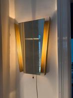 Artimeta Mategot Fiedeldij spiegel met verlichting, Ophalen of Verzenden, Zo goed als nieuw, Vintage, retro, hala, raak, anvia, gispen, fillekes, lamp