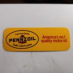 Leuke oude sticker.   PENNZOIL.   No 1., Verzamelen, Ophalen of Verzenden, Zo goed als nieuw, Overige typen
