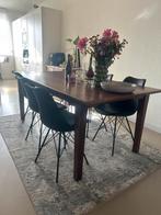 Eetkamer tafel (keukentafel), Ophalen of Verzenden, Gebruikt, Teak, 4 tot 6 stoelen