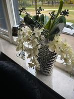 Mooie bloem pot met kunst bloem silk-ka, Huis en Inrichting, Ophalen of Verzenden, Zo goed als nieuw