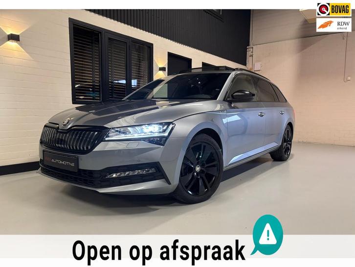 Skoda Superb Combi 1.4 TSI iV 218 PK | Sportline | Pano | Ch, Auto's, Skoda, Bedrijf, Te koop, Superb, 360° camera, ABS, Adaptive Cruise Control